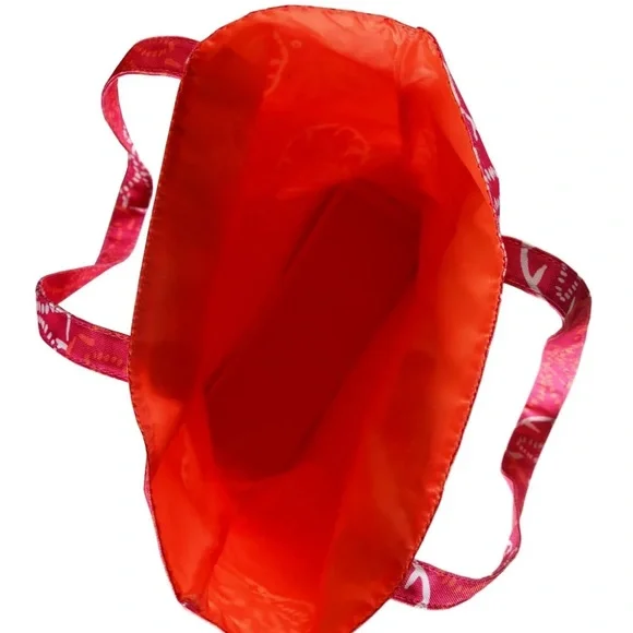 Estee lauder LILLY PULLITZER pink snd orange handbag - Picture 4 of 7